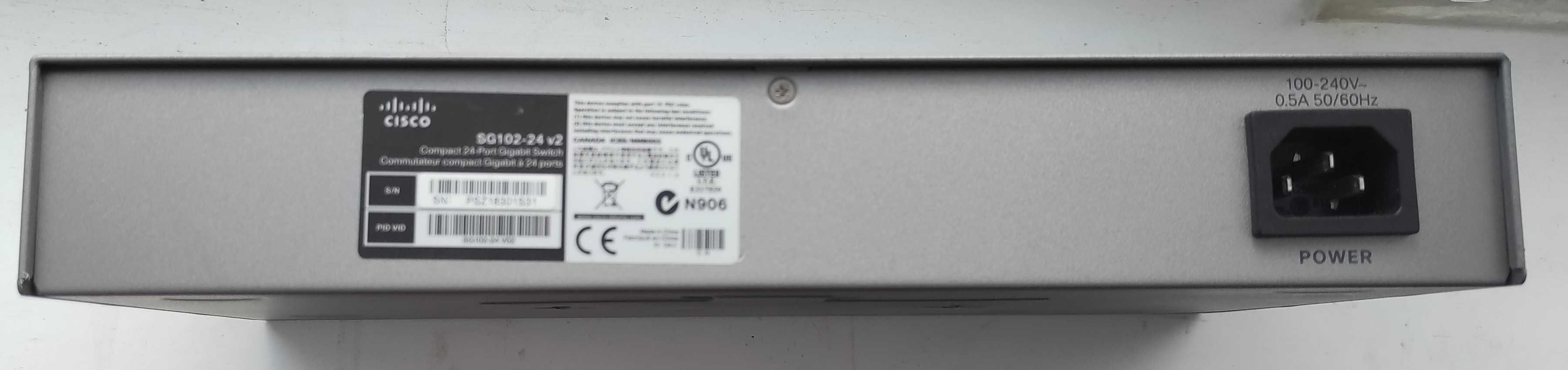 Мережевий комутатор CISCO SG102-24 v2