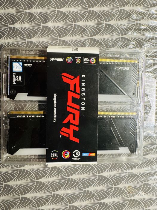 Оперативна память 64gb Kingston fury ddr4 32gb*2 3200mhz