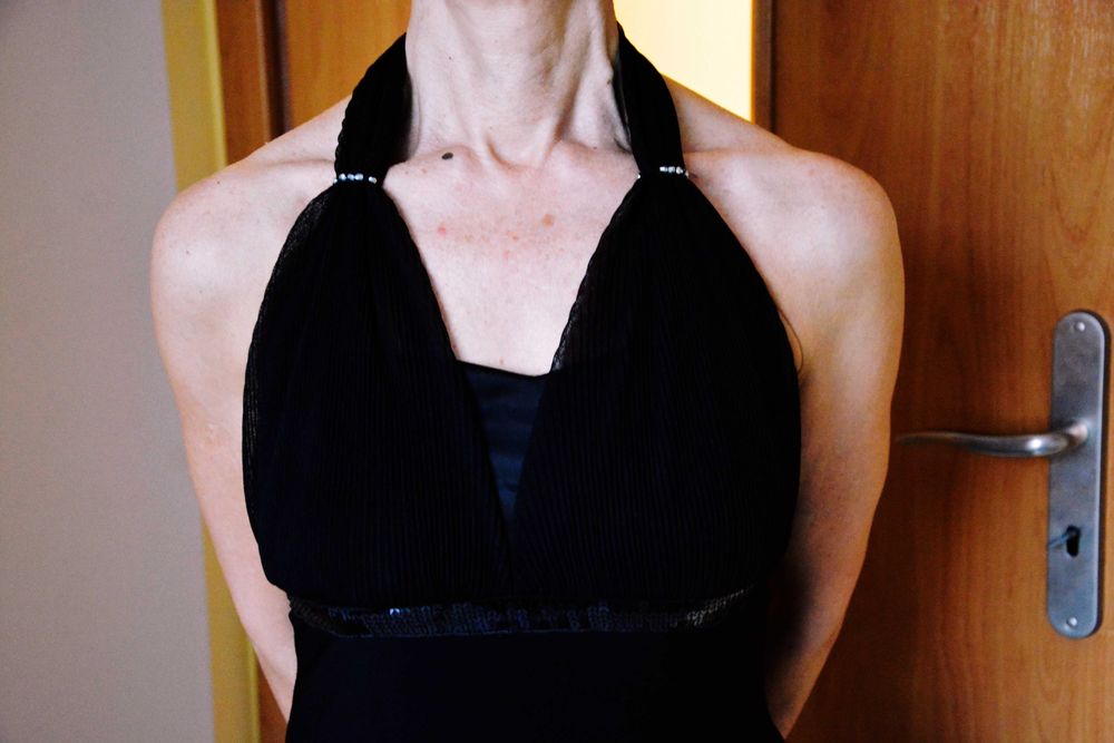 Sylwestrowa/imprezowa sukienka w bardzo dobrym stanie