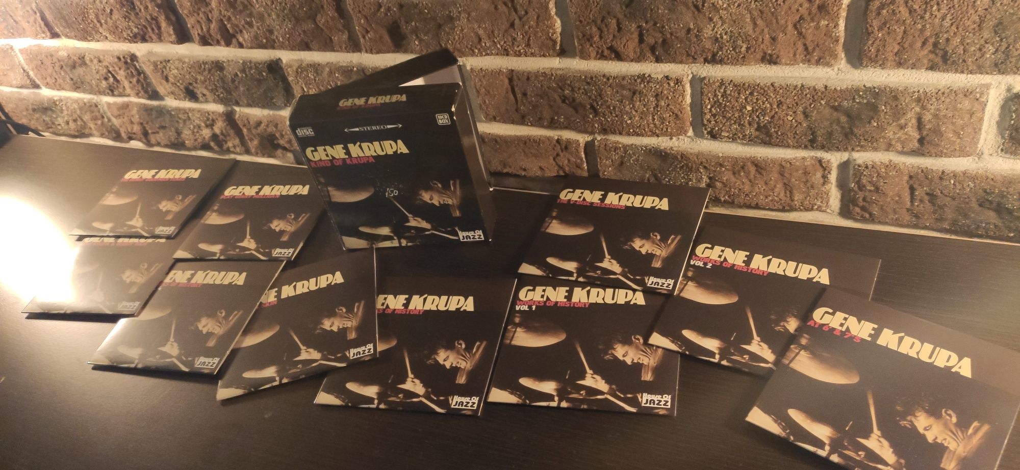 Фирменные CD диски Gene Krupa "Kind of krupa" BOX 10CD Jazz