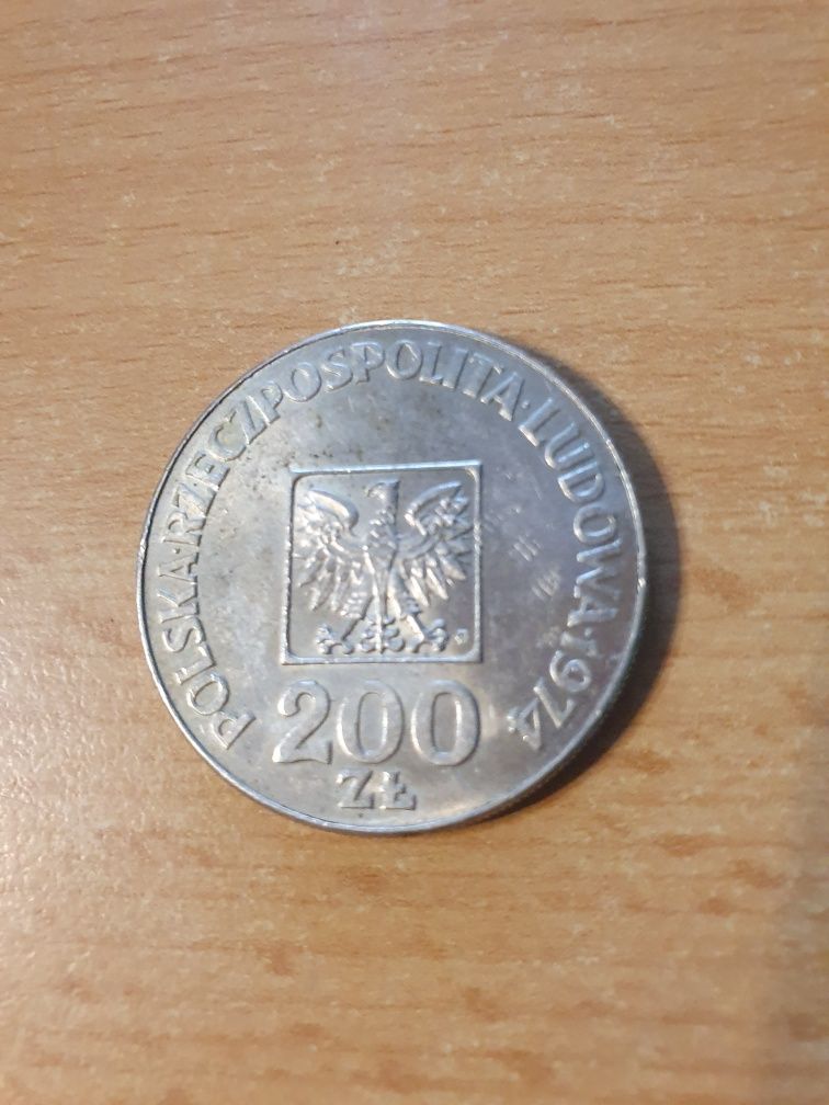 Moneta XXX LAT PRL 200 zł