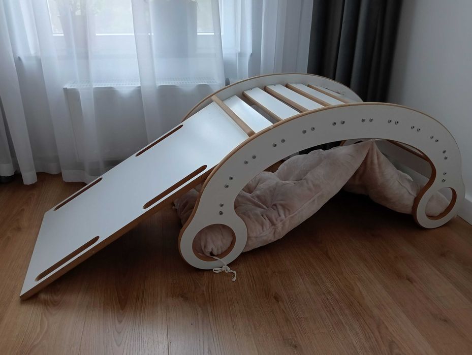 Bujak montessori - Bujak, zjeżdżalnia, ścianka wspinaczkowa