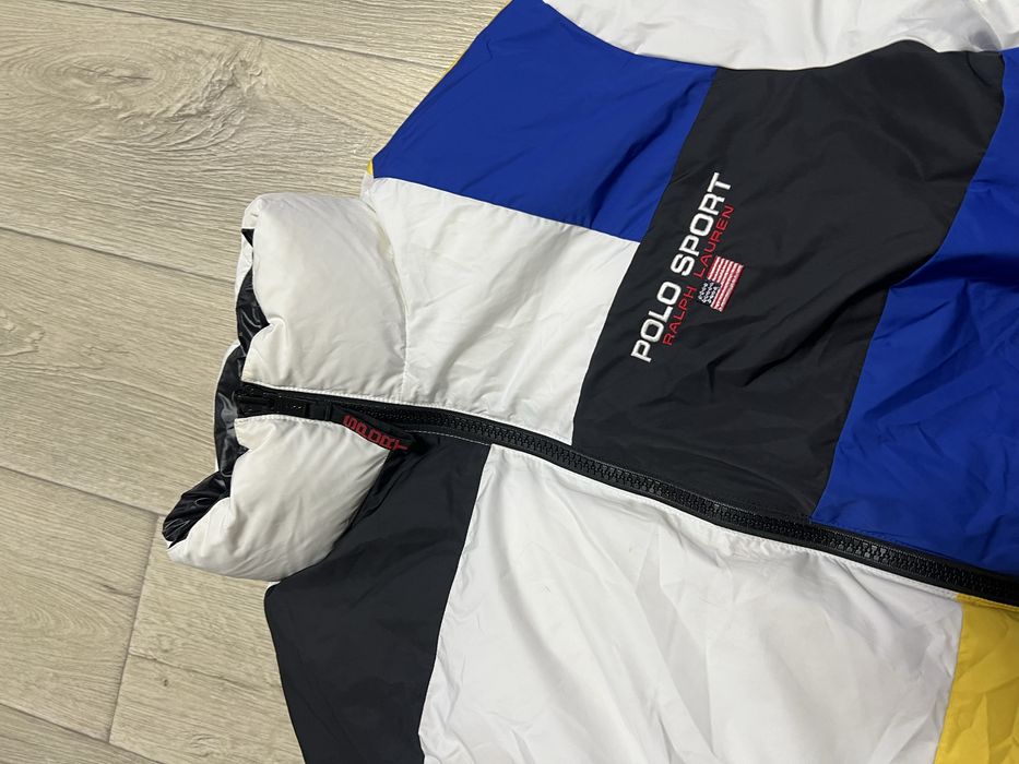 Двосторонній пуховик куртка Polo Ralph Lauren   M розмір