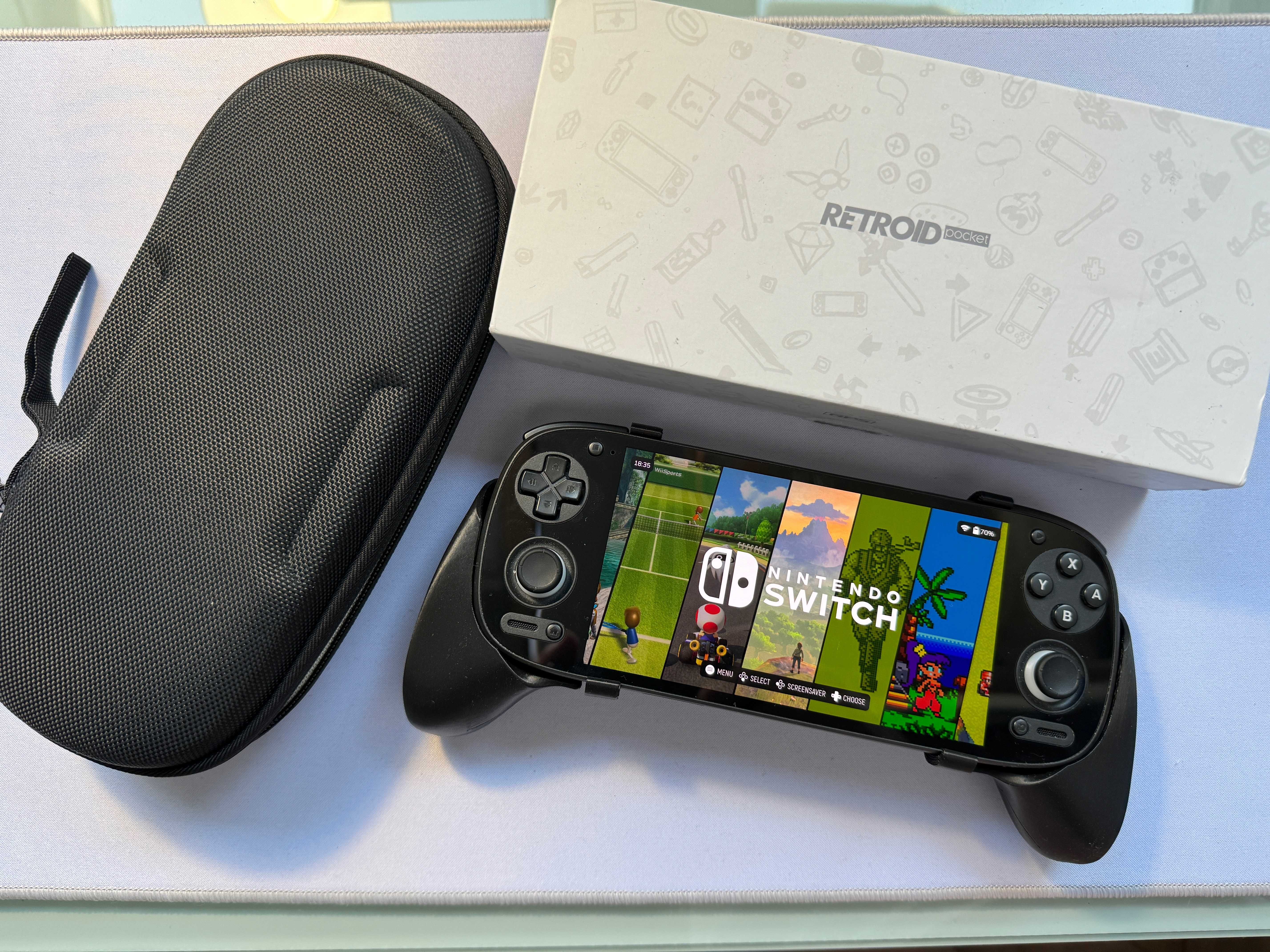 Konsola Retroid Pocket 5 - nowa, 8/128GB, PS2, GameCube, 3DS, Switch