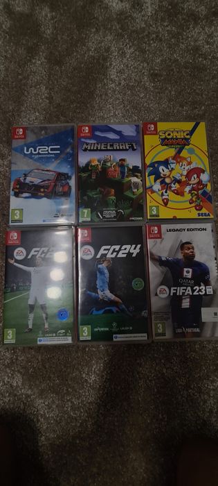 Vendo jogos para Nintendo switch