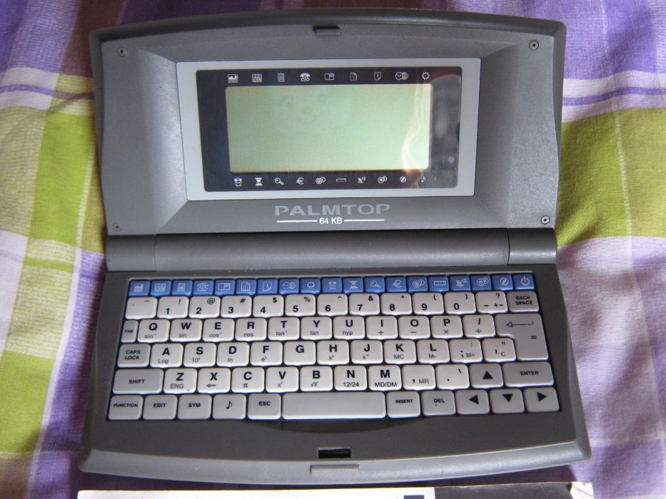 computador de bolso 64kb palmtop