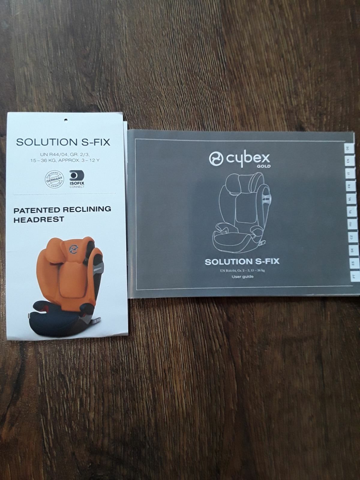 Детское автокресло Cybex Solution S-fix 15-36кг рост до 150см