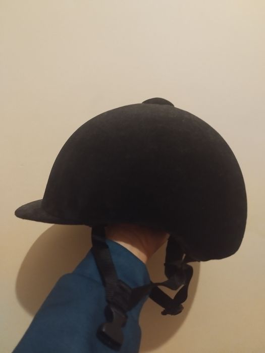 Toque de Equitação Criança em Veludo