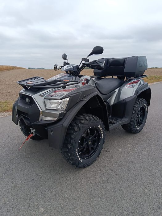 Quad Kymco MXU 700 Wtrysk 4×4 blokada dokumenty trx grizzly kingquad