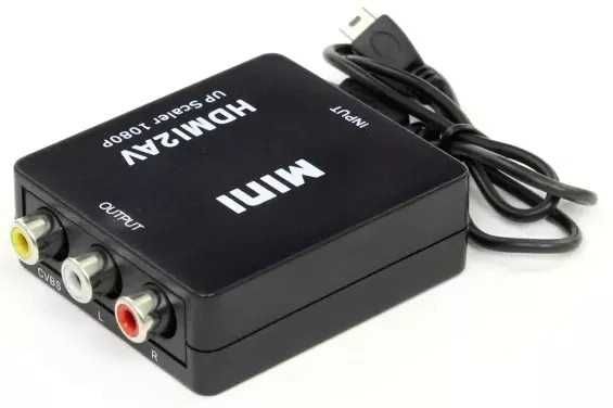 Адаптер STLab HDMI - AV/RCA/CVBS 0.15 м Black (U-995)