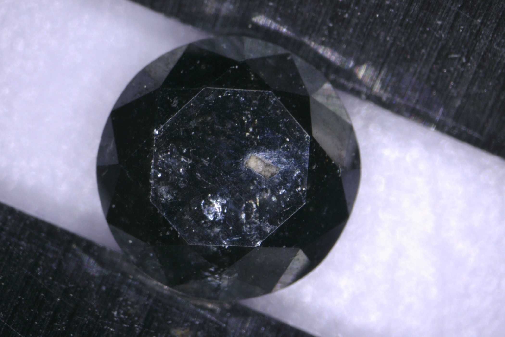 Diament 0.41ct Czarny Brylant
