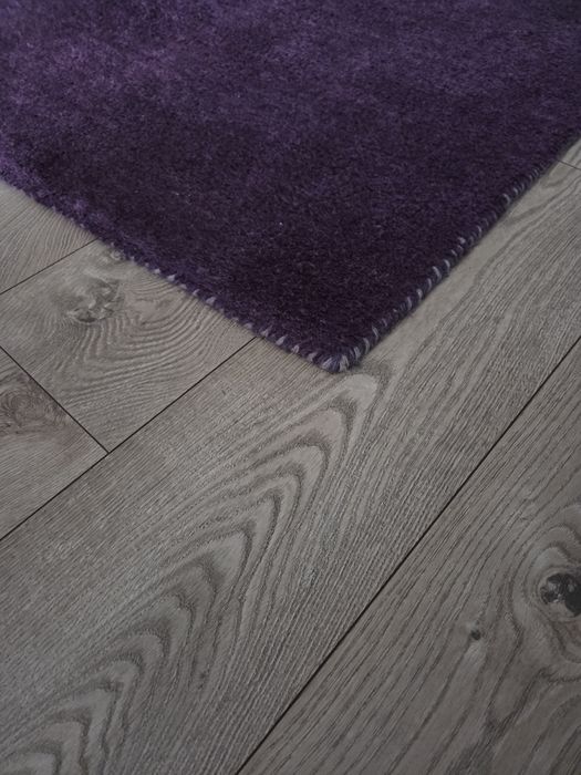 Dywan wełniany 120cm×160cm fiolet