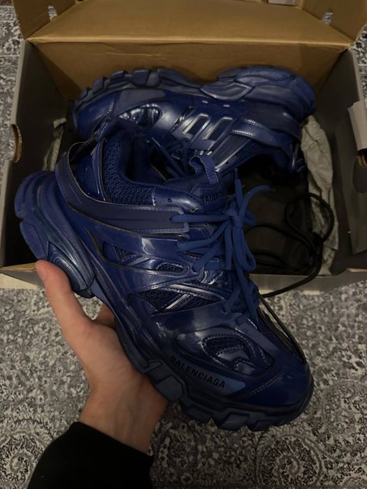 Balenciaga Track Metallic Blue 43