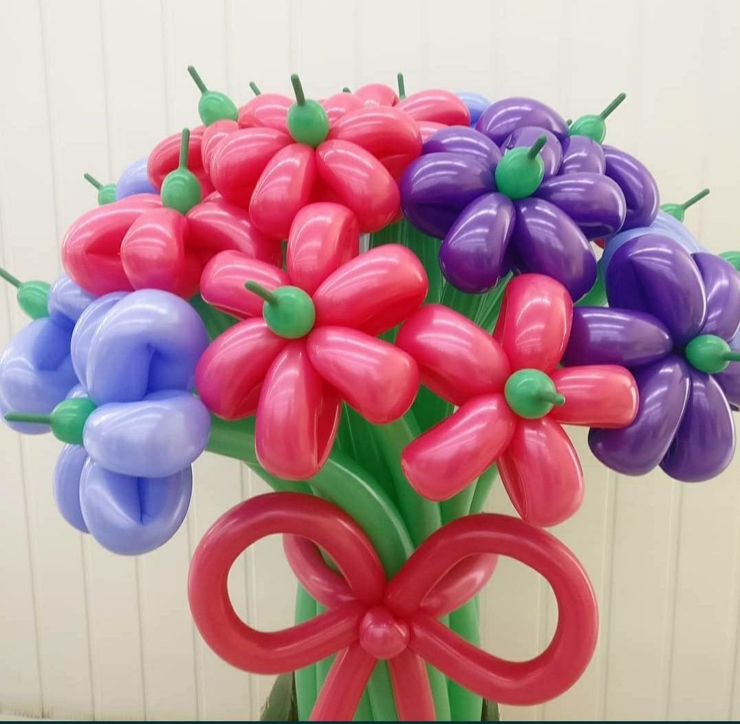 Цветы из шаров, букеты из шаров, Салтовка и Алексеевка