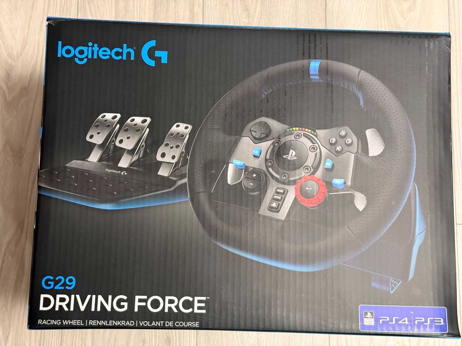 Ігрове Кермо/Руль Logitech G29 PC/PS з КПП |Driving Force Racing Wheel