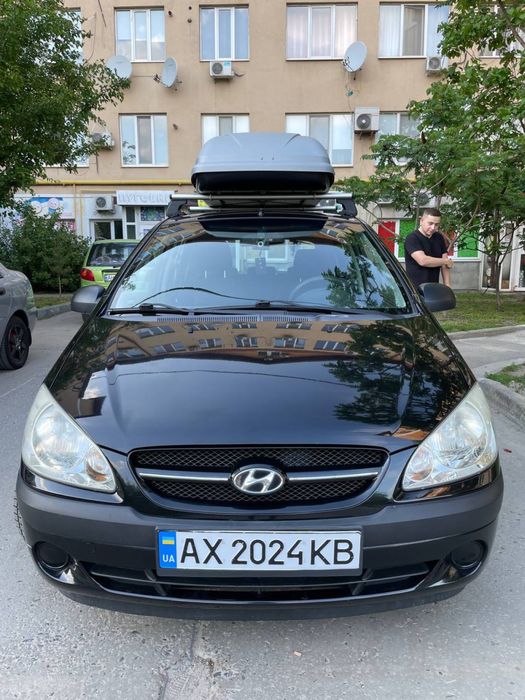 Продам черный Hyndai Getz 2006 года