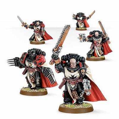 Warhammer 40k Black Templars Sword Bretheren, METAL, OOP, NOWE