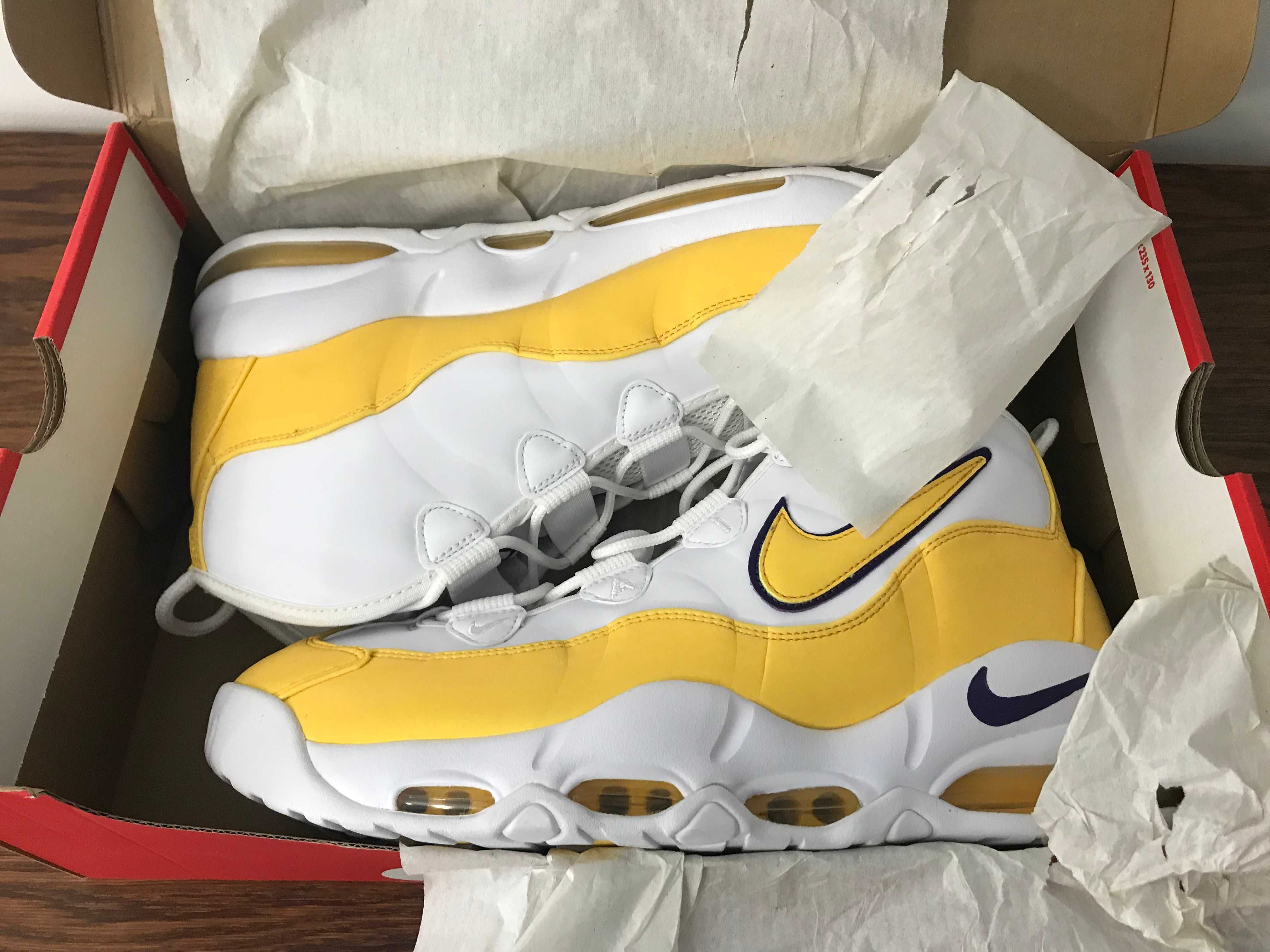 nike air max uptempo 95 Lakers rozmiar 46 buty basketball