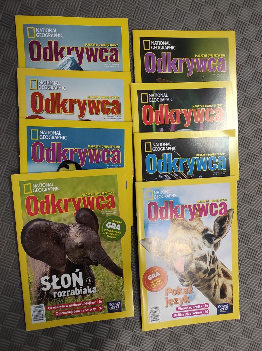 Odkrywca National Geographic  8szt