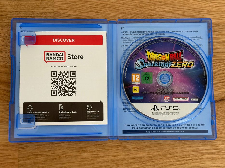 Dragon Ball: Sparking! ZERO (PS5) – Completo e como novo