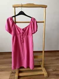 Розовое платье primark s-m