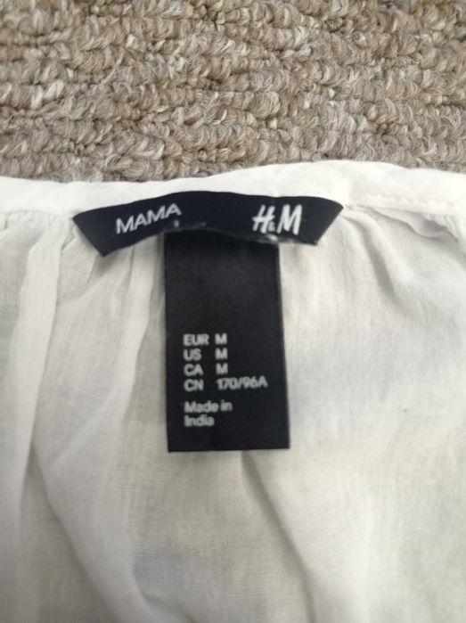 Bluzka ciążowa bawełniana H&M mama M