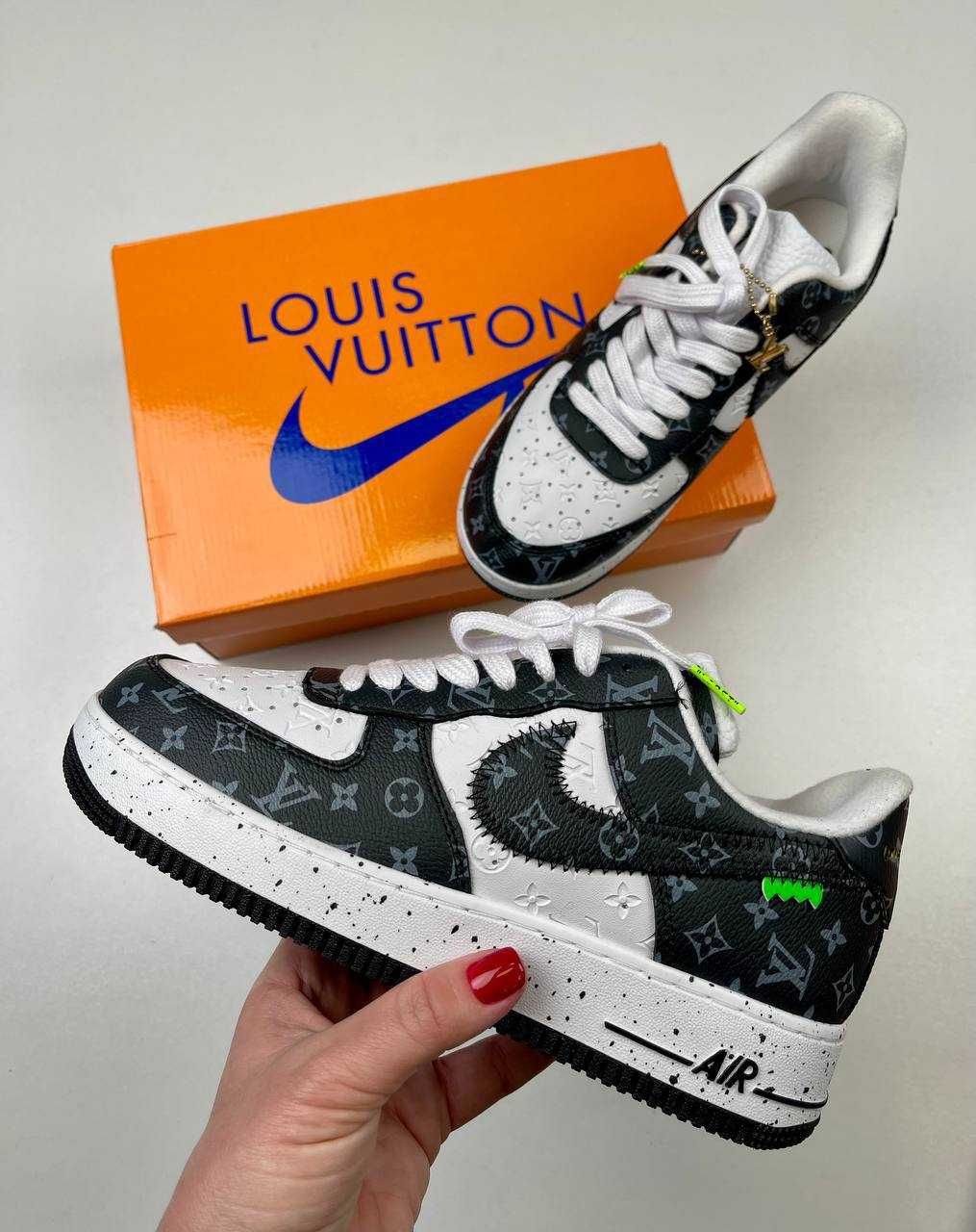 Кросівки Nike Air Force & Louis Vuitton