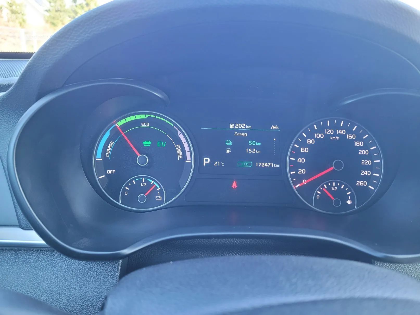 Kia Optima 52900 zł NET Akum. 94,3% OPTIMA PLUG-IN 2019r