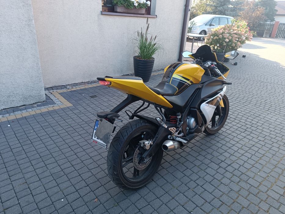 Yamaha yzf R 125 zamiana zamienię motocykl quad cross prl auto bus