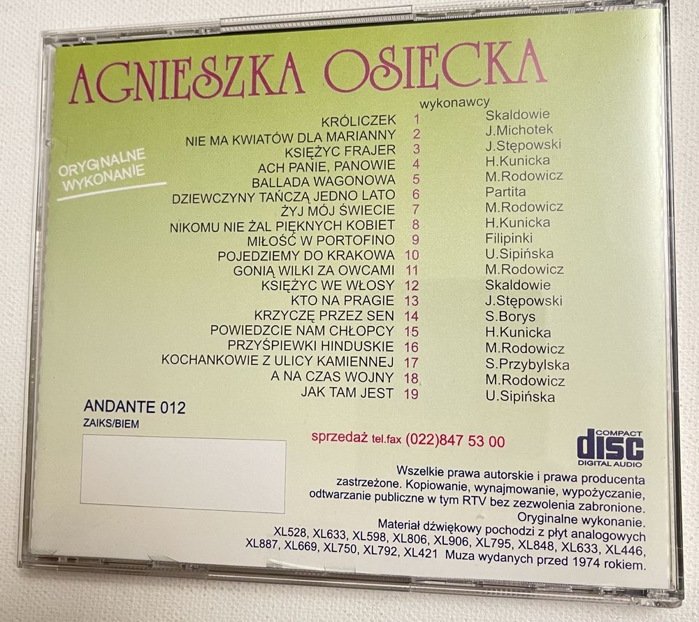 Agnieszka Osiecka cd