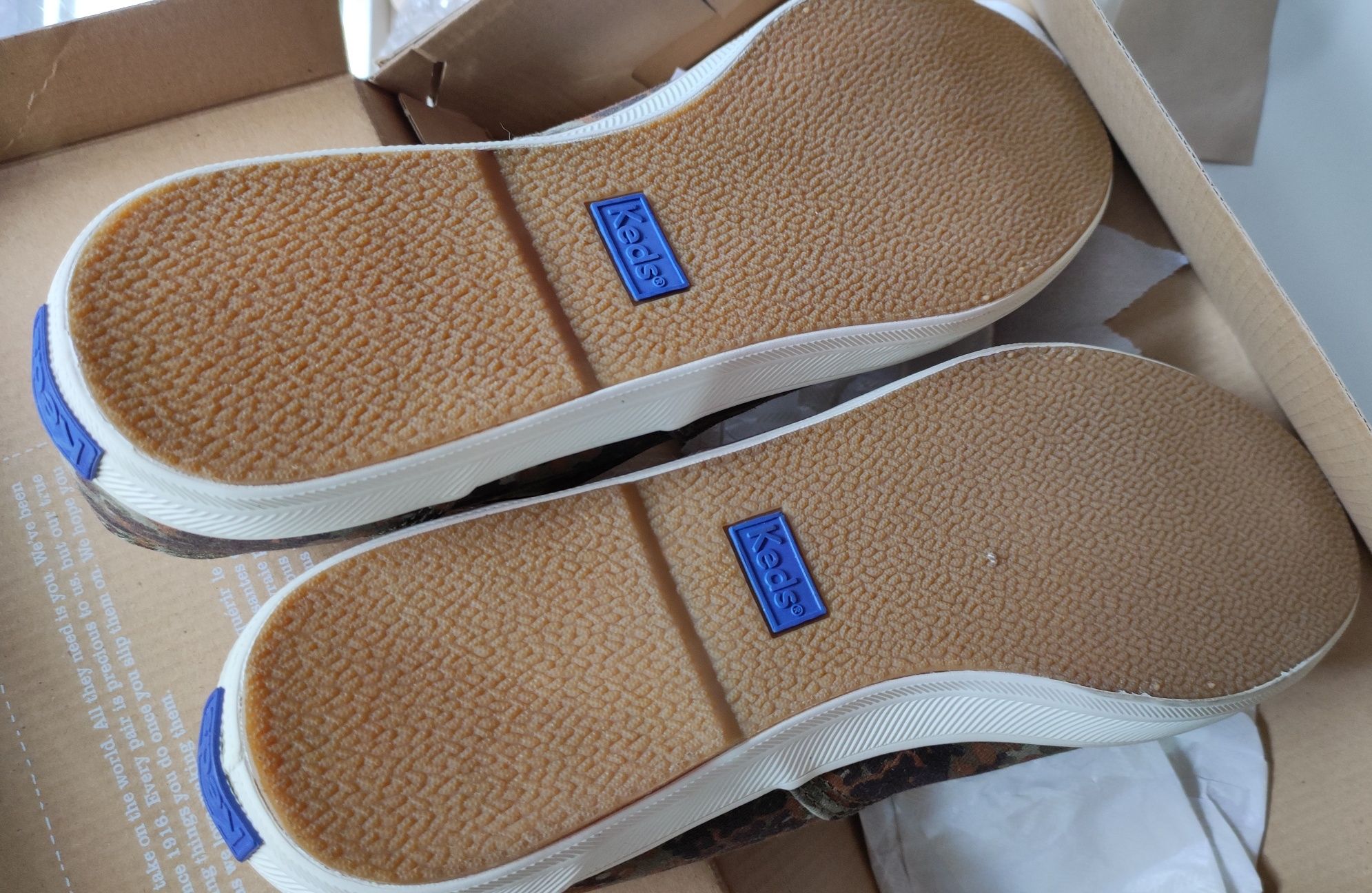 Новые кеды Keds мужские камуфляж кроссовки слипоны