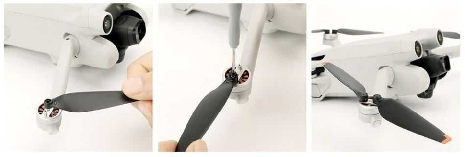 Śmigła dron DJI MINI 3 PRO 2-komplety 16-śmigieł śruby śrubokręt