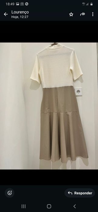 Vestido vestido zara