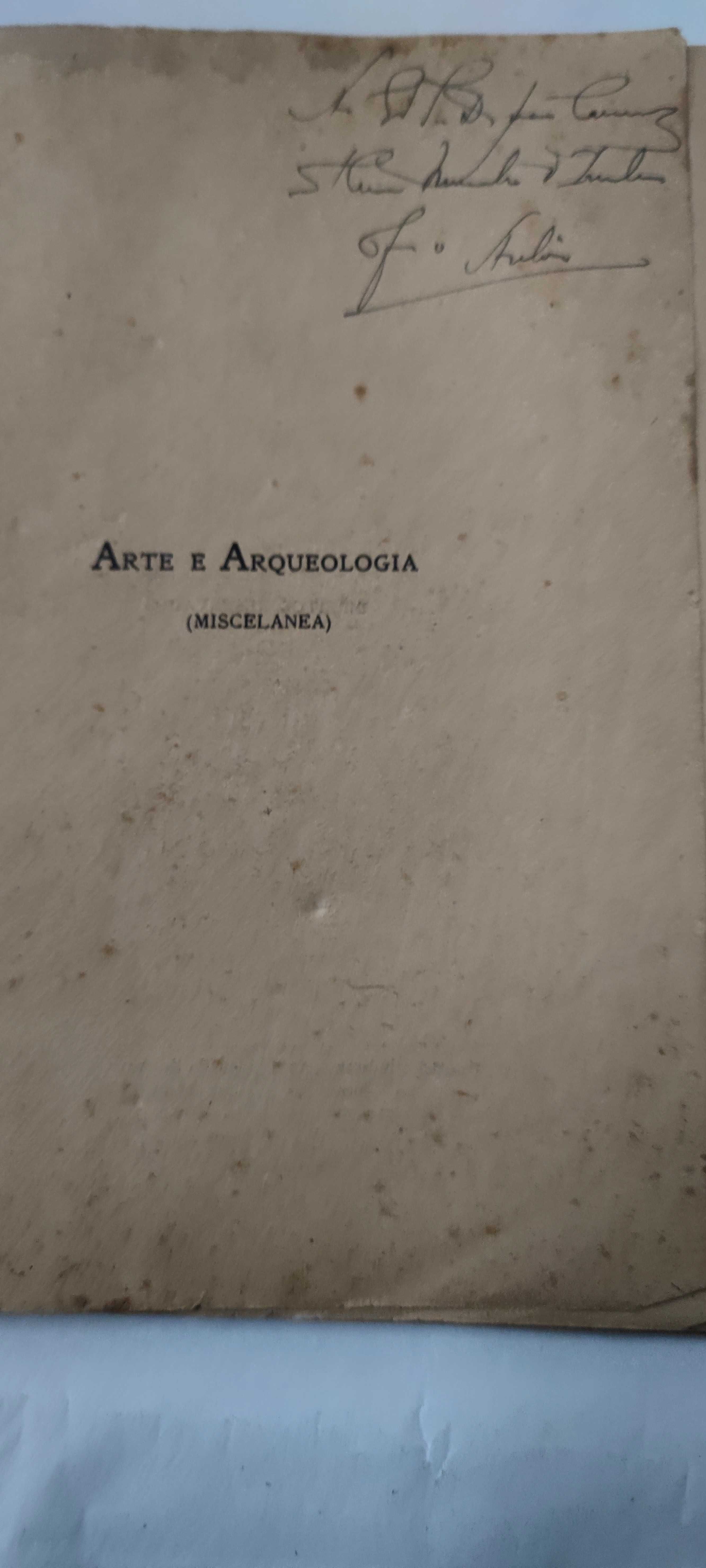 Arte Arqueologia de Vergílio Correia 1920