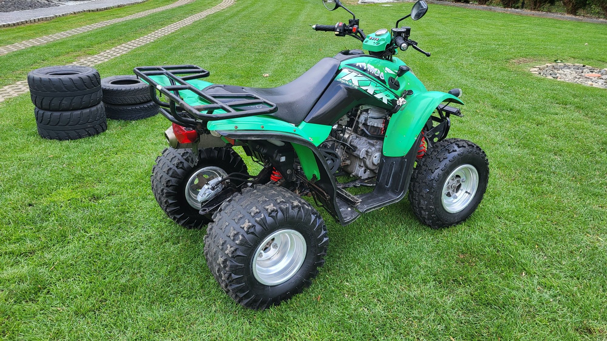 Quad Kymco KXR 250,  2007r Homologacja