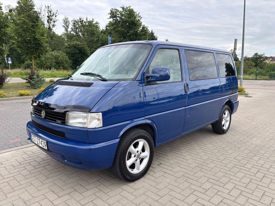 Volkswagen Transporter VW T4 2002r 2.5 Tdi 88KM 9 osobowy Klima Alu