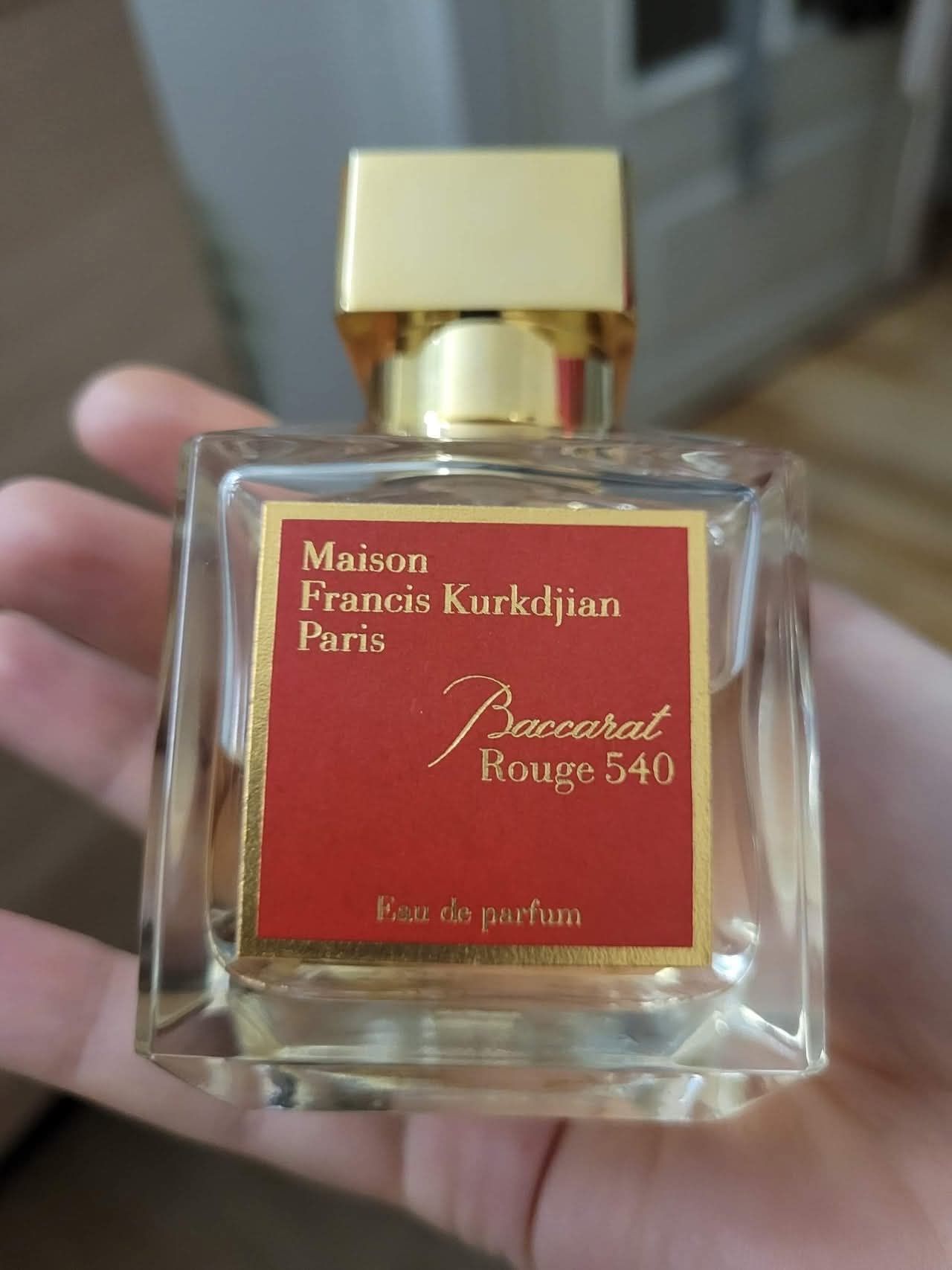 Baccarat rouge 540 eau de parfum