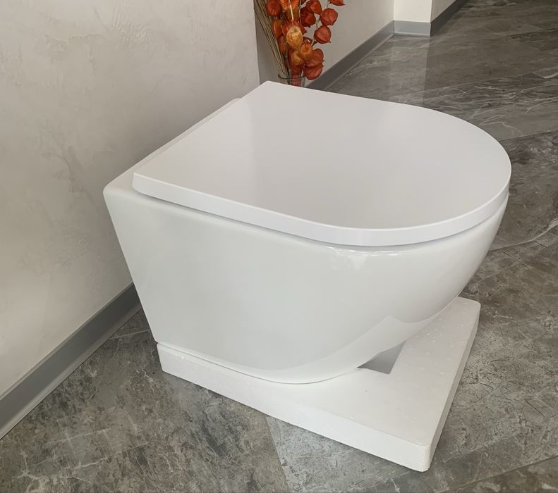 Інсталяція GEBERIT з білок кнопкою + унітаз Volle Amadeus 2.0 Tornado