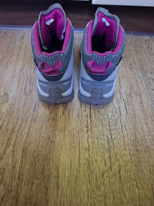 Buty turystyczne, trekkingowe, ba wycieczki Decathlon rozmiar 35