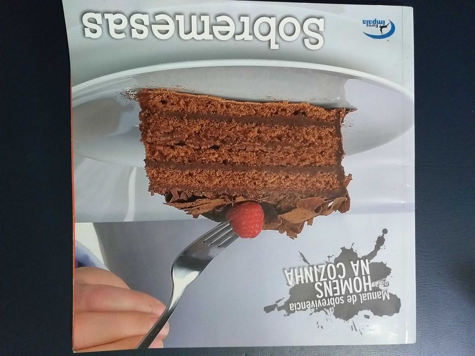 Livro "Manual de sobrevivência para Homens na Cozinha - Sobremesas"
