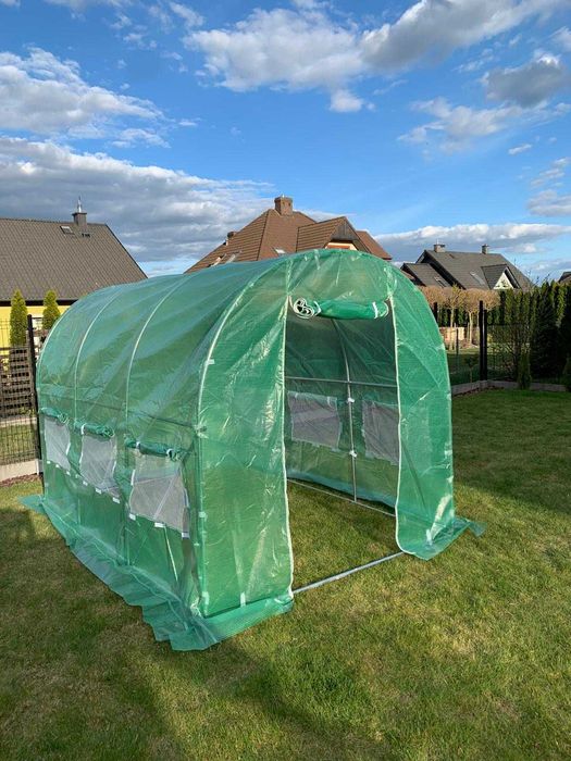 Tunel foliowy szklarnia 2x3x2 m konstrukcja fi 25mm
