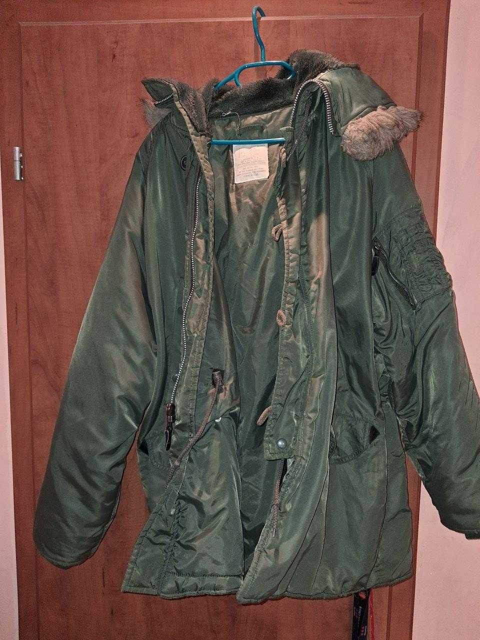 Kurtka zimowa N3B Alaska Mil-Tec L/R Olive Green