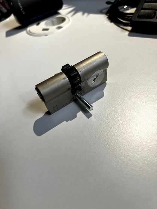 Wkładka z zębatką GERDA PRO SYSTEM X 30/35 nikiel satyna -3 klucze