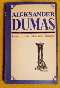 Aleksander Dumas, Kawaler de Maison- Rouge