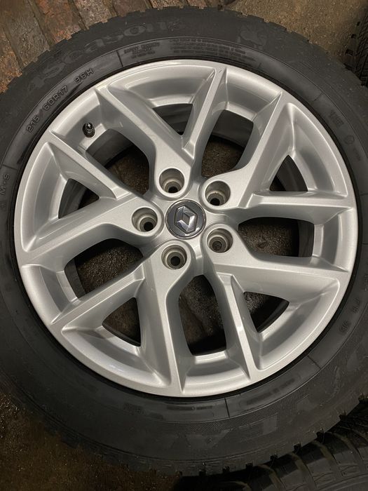 Koła Alu Renault Kadjar 5x114,3 7J17CH5 ET40 Wielosezon 215/60R17 TPMS
