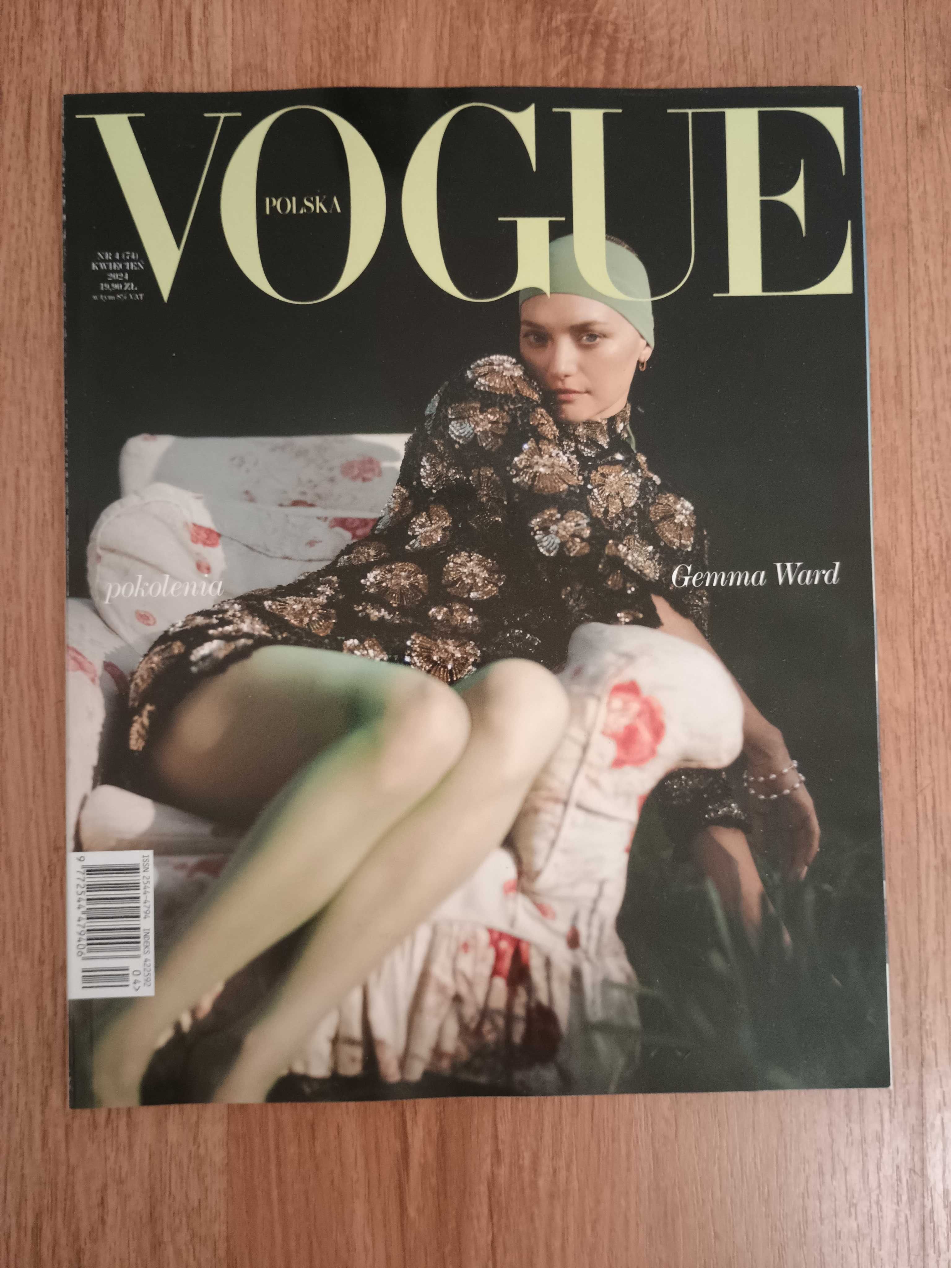 Vogue Polska 2024 nr 1/2 nr 3,4 i 12