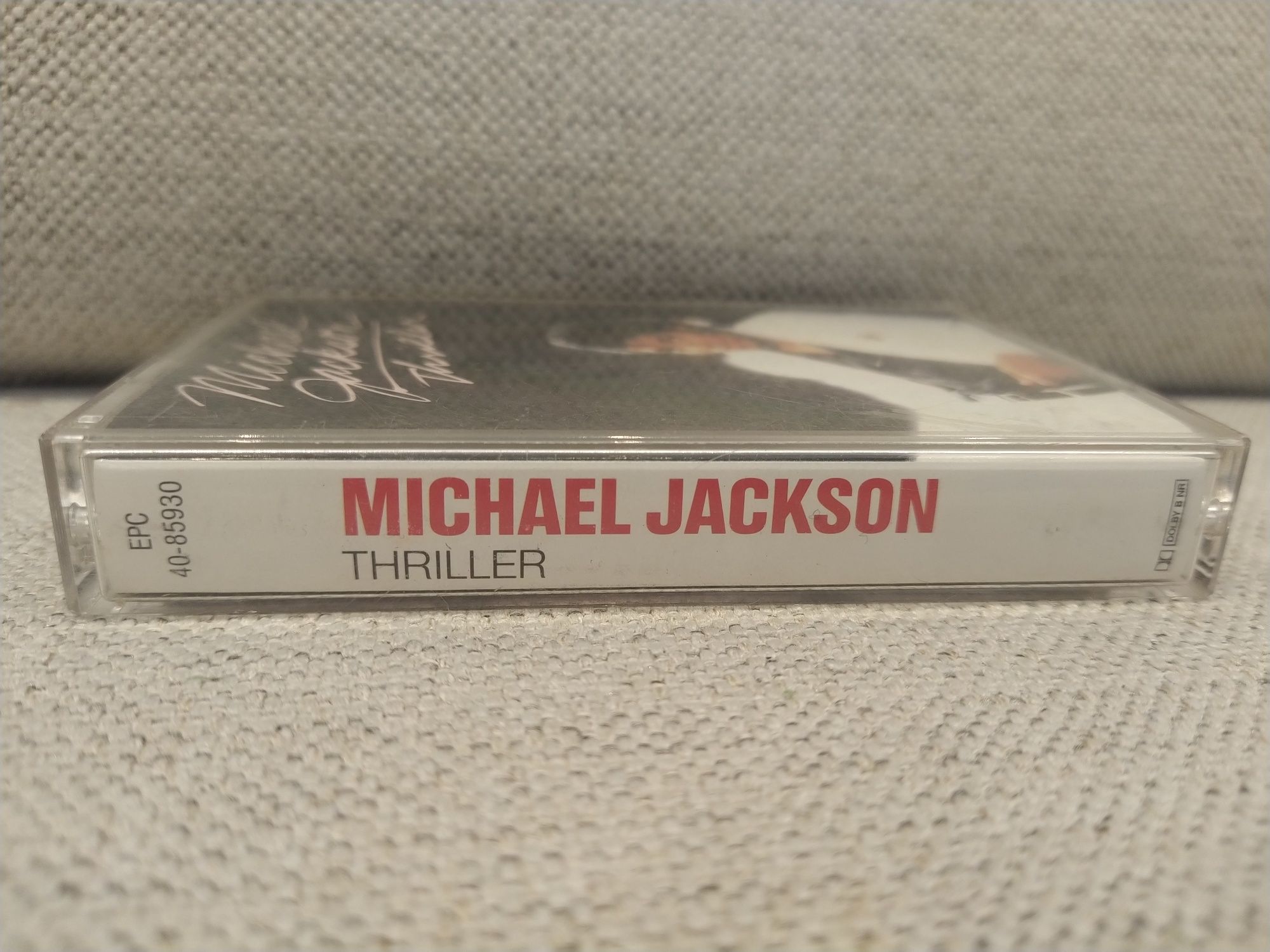 Cassete Áudio - Thriller do Michael Jackson