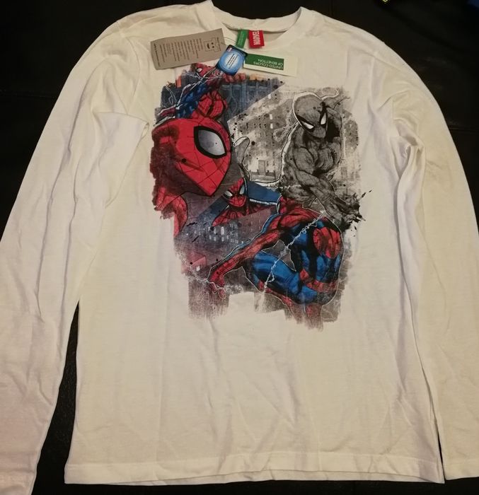 Spider-Man MARVEL. Camisola Homem-Aranha Benetton Spider-Man Nova