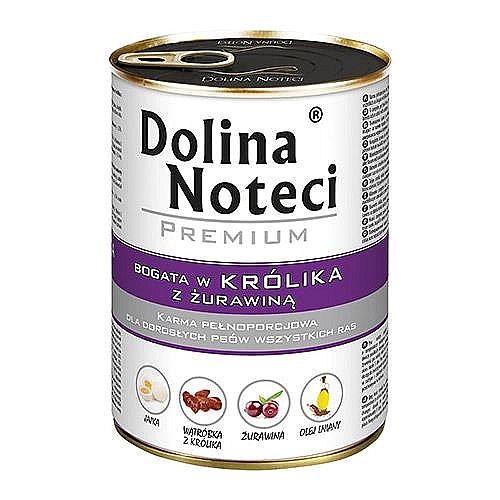 Dolina Noteci Bogata W Królika Z Żurawiną 800g