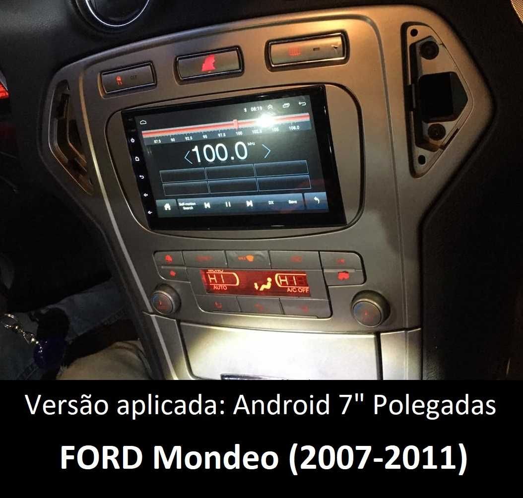 (NOVO) Rádio 2DIN • FORD • Mondeo MK4 (2007 a 2014) • Android GPS